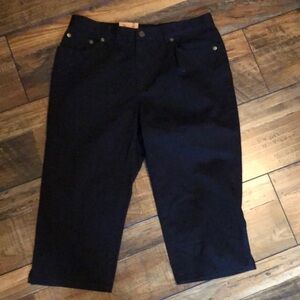 Ralph Lauren Jeans company black Capri’s